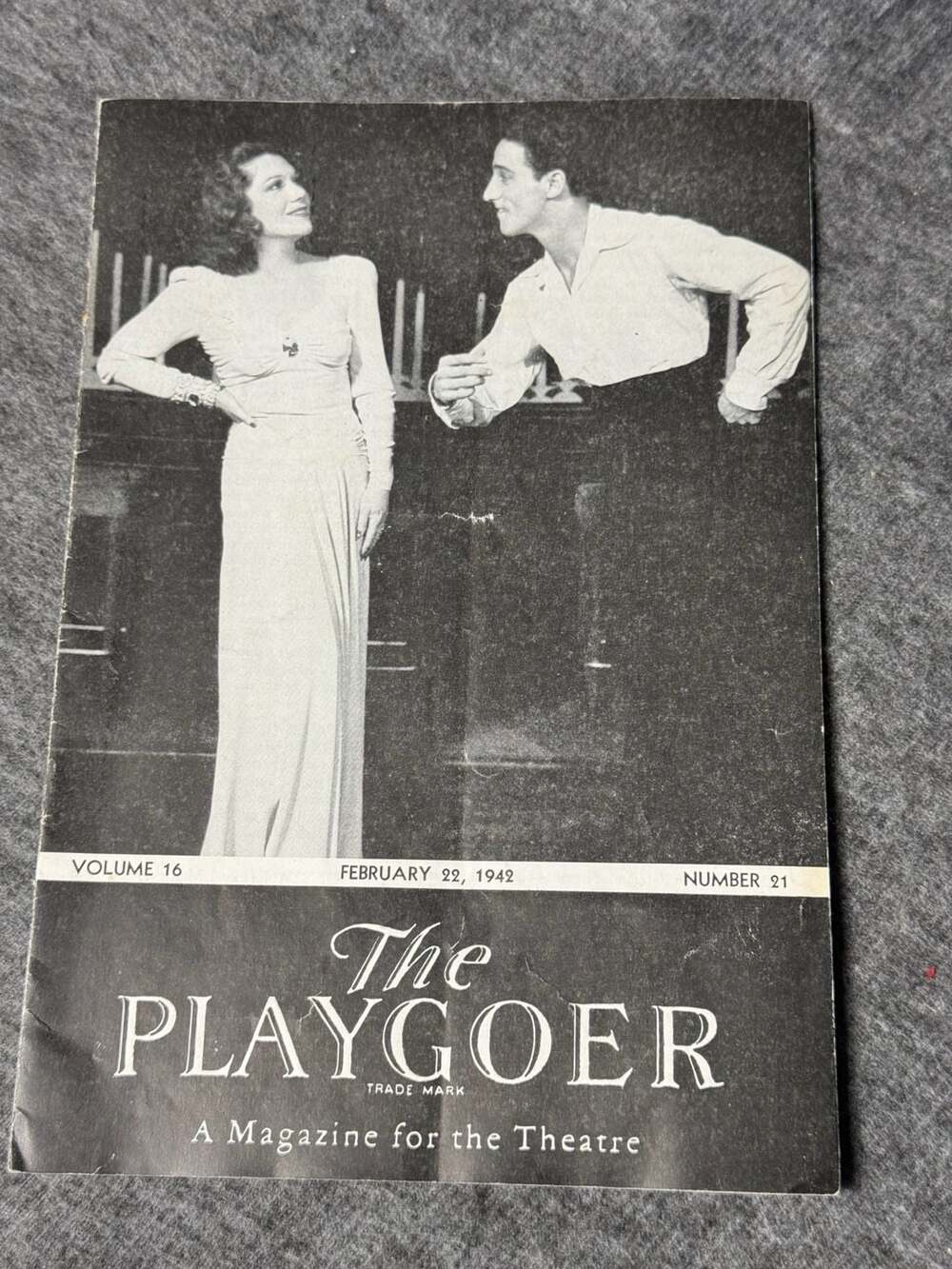 The Playgoer Magazine for the Theatre February 22 1942 Volume 16 Number 21